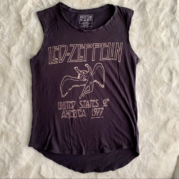 Tops - Led Zeppelin Graphic Muscle Tee
